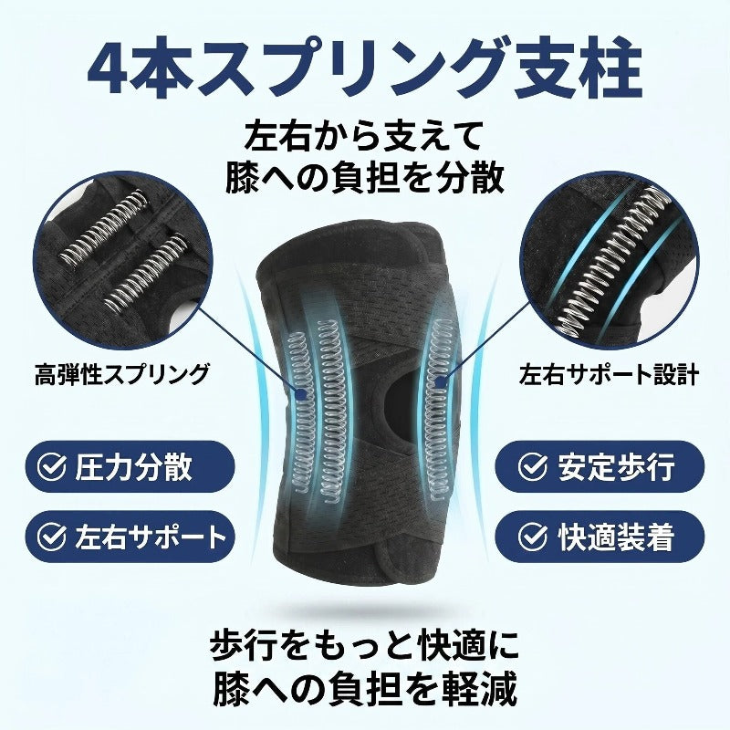 膝蓋サポートバンド 髌骨サポーター スポーツ用